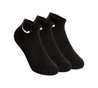 Nike Everyday Cushioned Ankle Tennis Socks 3 Pack Unisex - black, white, Size 38-42