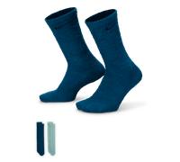 Nike Everyday Cushioned Cosy Crew Socks (2 Pairs) - Multi-Colour 2-5
