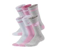 Nike Everyday Cushioned Crew Socks 6-Pack M 38-42 Pink Junior