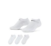 Nike Everyday Cushioned No-Show Socks (3 Pairs) S UK2-5