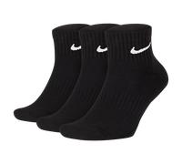 Nike Everyday Cushioned Training Ankle Socks (3 Pairs) - Black 11-14.5