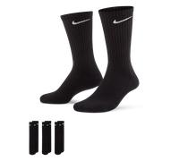 Nike Socks U NK EVERYDAY CUSH CREW 3PR – Unisex – Black/White – L