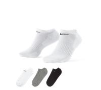 Nike Everyday Cushioned Training No-Show Socks (3 Pairs) - Multi-Colour 5-8