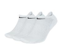 Nike SX7673-100 U NK EVERYDAY CUSH NS 3PR Socks Unisex WHITE/BLACK Size M