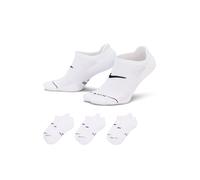 Nike Everyday Elevated No-show Socks (3 Pairs), White, Size Xl, Men White