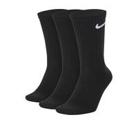 Nike Everyday Lightweight Crew Socks 3 Pairs EU 34-38 Black / White