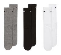 Nike Everyday Lightweight Training Crew Socks (3 Pairs) - Multi-Colour - Polyester 8-11