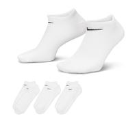 Nike Everyday Lightweight Breathable Sports Socks Unisex White SX7678-100 XL