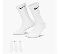 Everyday Lightweight Crew Men Training Socks M Men white