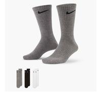 Nike Everyday Lightweight Training Crew Socks (3 Pairs) M 5-8 Multi