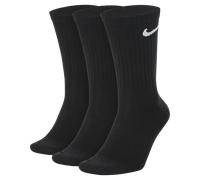 Nike Everyday Lightweight Training Crew Socks (3 Pairs) - Black 8-11