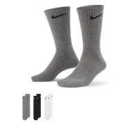 Nike Everyday Lightweight Training Crew Socks (3 Pairs) - Multi-Colour 2-5
