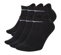 Nike Everyday Lightweight Training No-Show Socks (6 Pairs) - Black 5-8