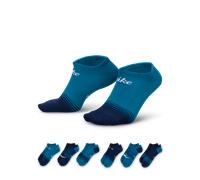 Nike Everyday No-Show Lightweight Socks (6 Pairs) - Multi-Colour 5-8