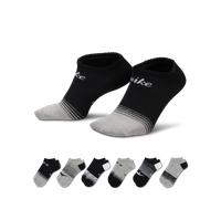 Nike Everyday No-Show Lightweight Socks (6 Pairs) - Multi-Colour 5-8