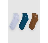 Nike Everyday Plus Cush Ankle 3P Socks wood S