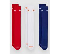 Nike Everyday Plus Cush Crew 3P Socks dprylblue S