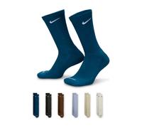 Nike Everyday Plus Cush Crew 6er Pack Socks Blue C970