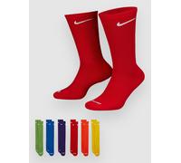 Nike 6-Pack Everyday Cushioned Training Crew Socks - Multi Coloured XL