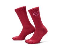 Nike Everyday Plus Cushioned Crew Socks (1 Pair) - Red 2-5