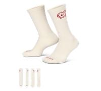 Nike Everyday Plus Cushioned Crew Socks (1 Pair) - White 2-5