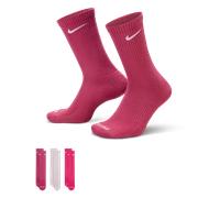 Nike Everyday Plus Cushioned Training Crew Socks (3 Pairs) - Multi-Colour