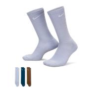 Nike Men's Everyday Plus Cush Crew Socks, Multi-Color, M