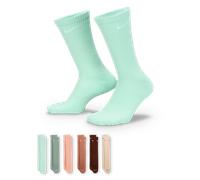 Nike Everyday Plus Cushioned Training Crew Socks (6 Pairs) - Multi-Colour 5-8