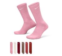 Nike Everyday Plus Cushioned Training Crew Socks - Multi-Colour 2-5
