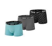 Nike Everyday Stretch Boxer Shorts 3 Pack Men - Turquoise, Lightgrey, Size M