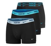 Nike Boxer shorts EDAY COTTON STRETCH TRUNK 3PK in Black EU M