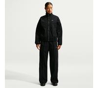 Nike Everything Wovens Women's Mid-Rise Open-Hem Trousers - Black - Nylon XS (UK 4-6)