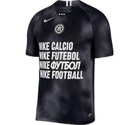 NIKE F.C. Away Shirt Men's Shirt - Black/Dark Grey/White, Small