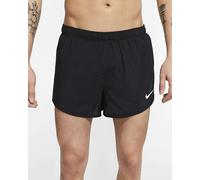 Nike Fast Men's 4 Inch Lined Racing Shorts Sz S/L Black White CJ7847-010 BE