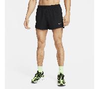 Nike Fast Men's Dri-FIT 8cm (approx.) Brief-Lined Running Shorts - Black - Polyester XXL Tall