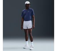 Nike Fast Men's Dri-FIT 8cm (approx.) Brief-Lined Running Shorts - Grey - Polyester S