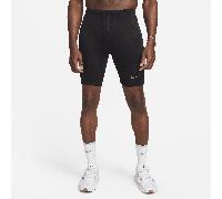 Nike Fast Men's Dri-FIT Brief-Lined Running 1/2-Length Tights - Black - Polyester/Elastane 3XL Tall