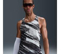 Nike Fast Men's Dri-FIT Running Vest - Grey - Polyester S