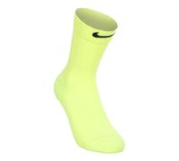 Nike Fast Midweight Crew Running Socks - Yellow, Black, Size 46-50