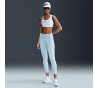Nike Fast Women's Mid-Rise 7/8 Leggings - Blue - Polyester/Elastane S (UK 8-10)