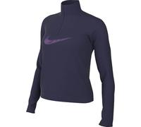 NIKE FB4687-555 W NK DF SWOOSH HBR HZ PACER Sweatshirt Women's PURPLE INK/DISCO PURPLE Size L