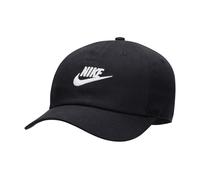 Nike Club Kids' Unstructured Futura Wash Cap - Black - Cotton ONE SIZE