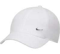 NIKE FB5372-100 U NK DF Club Cap U CB MTSWSH L Hat Unisex Adult White/Metallic Silver Size L/XL