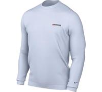 NIKE FB5508-085 M NK DF TRACK CLUB FLC CREW Sweatshirt Men's FOOTBALL GREY/BLACK Size S