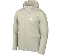 NIKE FB7397-072 M NK CLUB WVN FZ JKT Jacket Men's LIGHT BONE/WHITE Size M