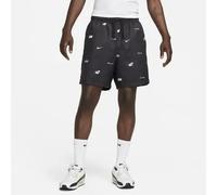 NIKE FB7440-010 M NK Club+ WVN Flow Short AOP Shorts Men's Black/White/White Size M-S