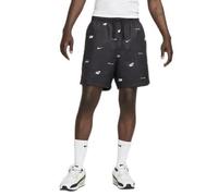 NIKE FB7440-010 M NK Club+ WVN Flow Short AOP Shorts Men's Black/White/White Size XL