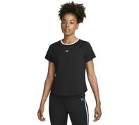 NIKE FB7621-010 W NK AIR DF SS TOP Sweatshirt Women's BLACK/WHITE/WHITE Size XL