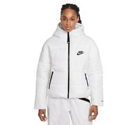 NIKE FB7672-100 W NSW ESSTL THRMR CLSC PUFFER Jacket Women's WHITE/BLACK Size XS
