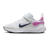 NIKE FB7690-103 Revolution 7 Men White/Midnight Navy-Playful Pink UK UK Child 11.5